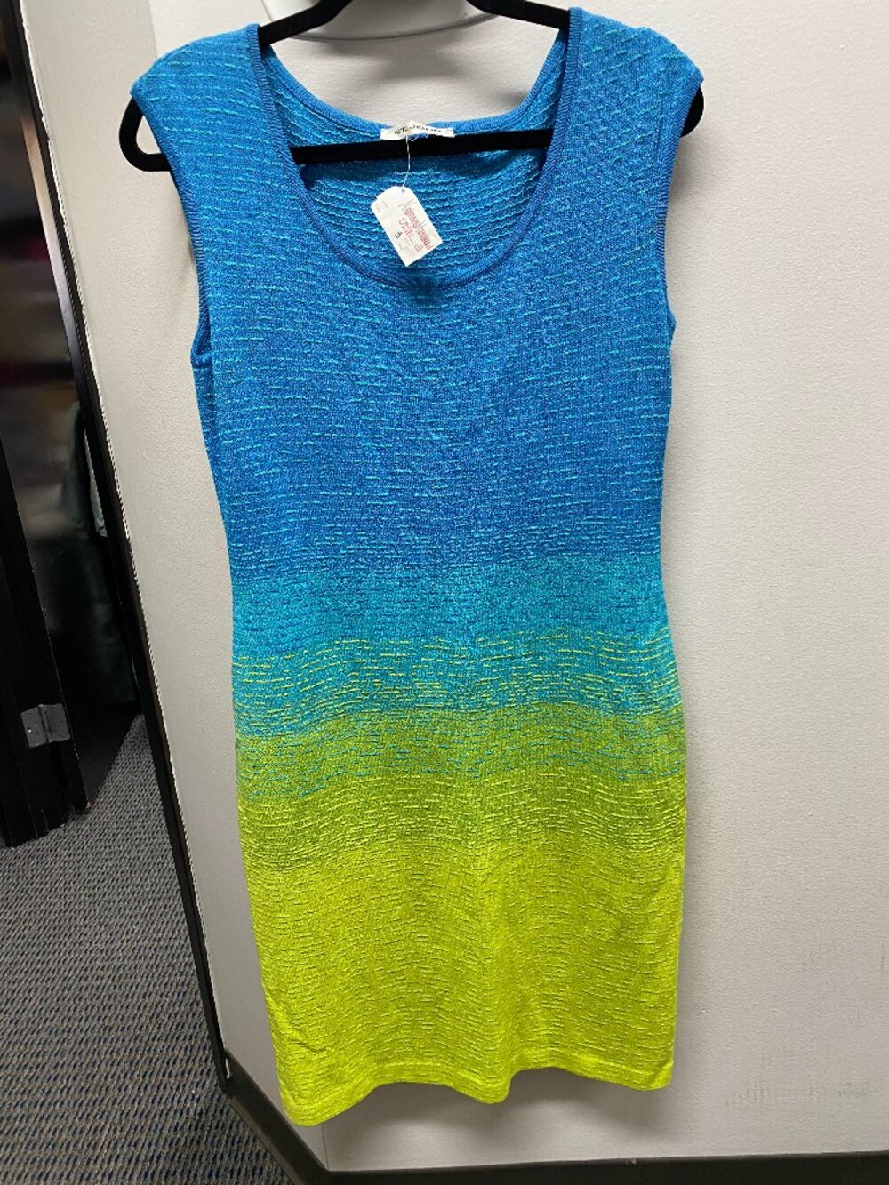 St. John Straight Shift Wool/Rayon Dress Size 8